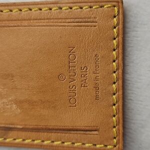 Louis Vuitton Luggage Tag with Poignet